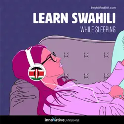 learn swahili while sleeping audiobook cover image