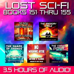 lost sci-fi books 151 thru 155 audiobook cover image