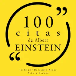100 citas de albert einstein audiobook cover image