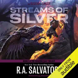 streams of silver: legend of drizzt: icewind dale trilogy, book 2 (unabridged) audiobook cover image
