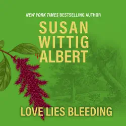 love lies bleeding audiobook cover image