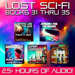 lost sci-fi books 31 thru 35 audiobook cover image