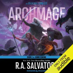 archmage: legend of drizzt: homecoming, book 1 (unabridged) audiobook cover image