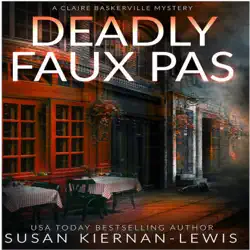 deadly faux pas audiobook cover image