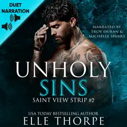 unholy sins audiobook cover image