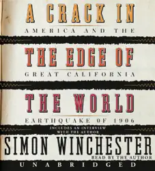 a crack in the edge of the world audiobook cover image