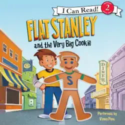 flat stanley and the very big cookie audiobook cover image