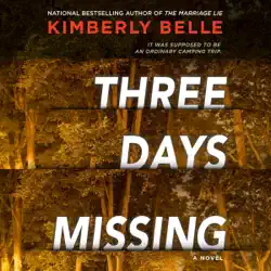three days missing audiobook cover image