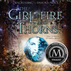 the girl of fire and thorns audiobook cover image