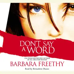 don't say a word (unabridged) audiobook cover image