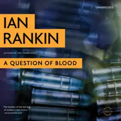 a question of blood audiobook cover image