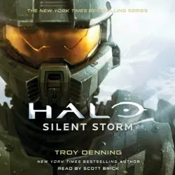 halo: silent storm (unabridged) audiobook cover image