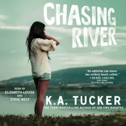 chasing river (unabridged) audiobook cover image
