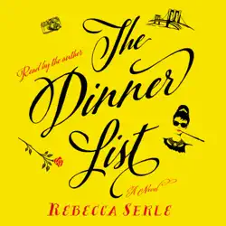 the dinner list audiobook cover image
