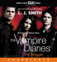 the vampire diaries: the struggle audiobook cover image