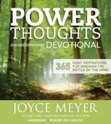 power thoughts devotional audiobook cover image