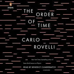 the order of time (unabridged) audiobook cover image