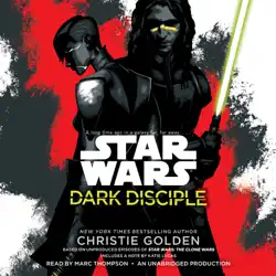 dark disciple: star wars (unabridged) audiobook cover image