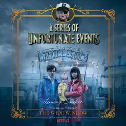 series of unfortunate events #3: the wide window audiobook cover image