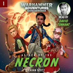 warhammer adventures: attack of the necron: warped galaxies, book 1 (unabridged) audiobook cover image