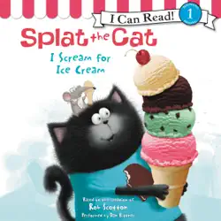 splat the cat: i scream for ice cream audiobook cover image