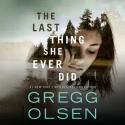 the last thing she ever did (unabridged) audiobook cover image