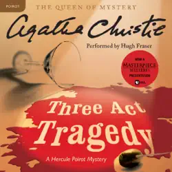 three act tragedy audiobook cover image