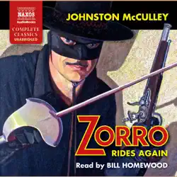 zorro rides again audiobook cover image