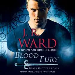 blood fury: black dagger legacy (unabridged) audiobook cover image