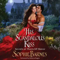 his scandalous kiss audiobook cover image