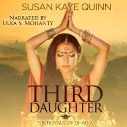 third daughter: the royals of dharia, book 1 (unabridged) audiobook cover image