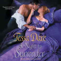 a night to surrender audiobook cover image