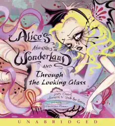 alice's adventures in wonderland and through the looking glass audiobook cover image