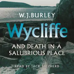 wycliffe and death in a salubrious place (abridged) audiobook cover image