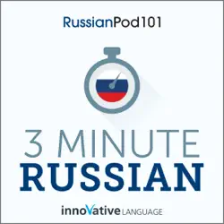 3-minute russian: 25 lesson series (unabridged) audiobook cover image