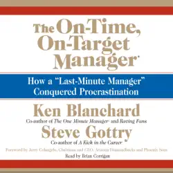 the on-time, on-target manager audiobook cover image