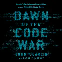 dawn of the code war audiobook cover image