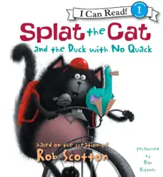 splat the cat and the duck with no quack audiobook cover image