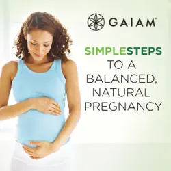 simple steps to a balanced, natural pregnancy audiobook cover image