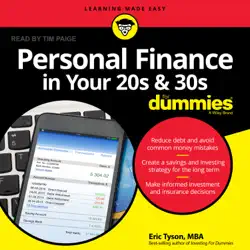 personal finance in your 20s and 30s for dummies audiobook cover image