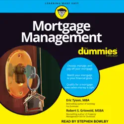 mortgage management for dummies audiobook cover image