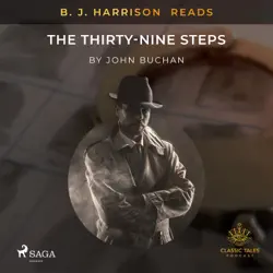 b. j. harrison reads the thirty-nine steps audiobook cover image