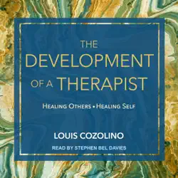the development of a therapist audiobook cover image