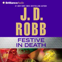 festive in death: in death, book 39 (abridged) audiobook cover image