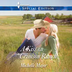 a kiss on crimson ranch audiobook cover image
