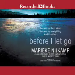 before i let go audiobook cover image