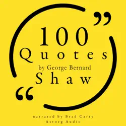 100 quotes by george bernard shaw audiobook cover image