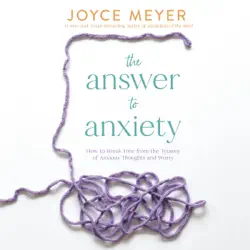 the answer to anxiety audiobook cover image