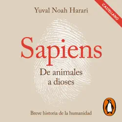 sapiens. de animales a dioses (castellano) imagen de portada de audiolibro