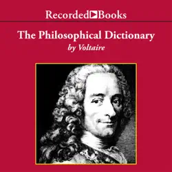 the philosophical dictionary audiobook cover image